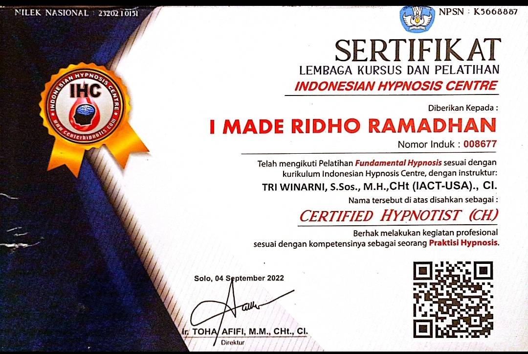 Sertifikat Keanggotaan Profesional
